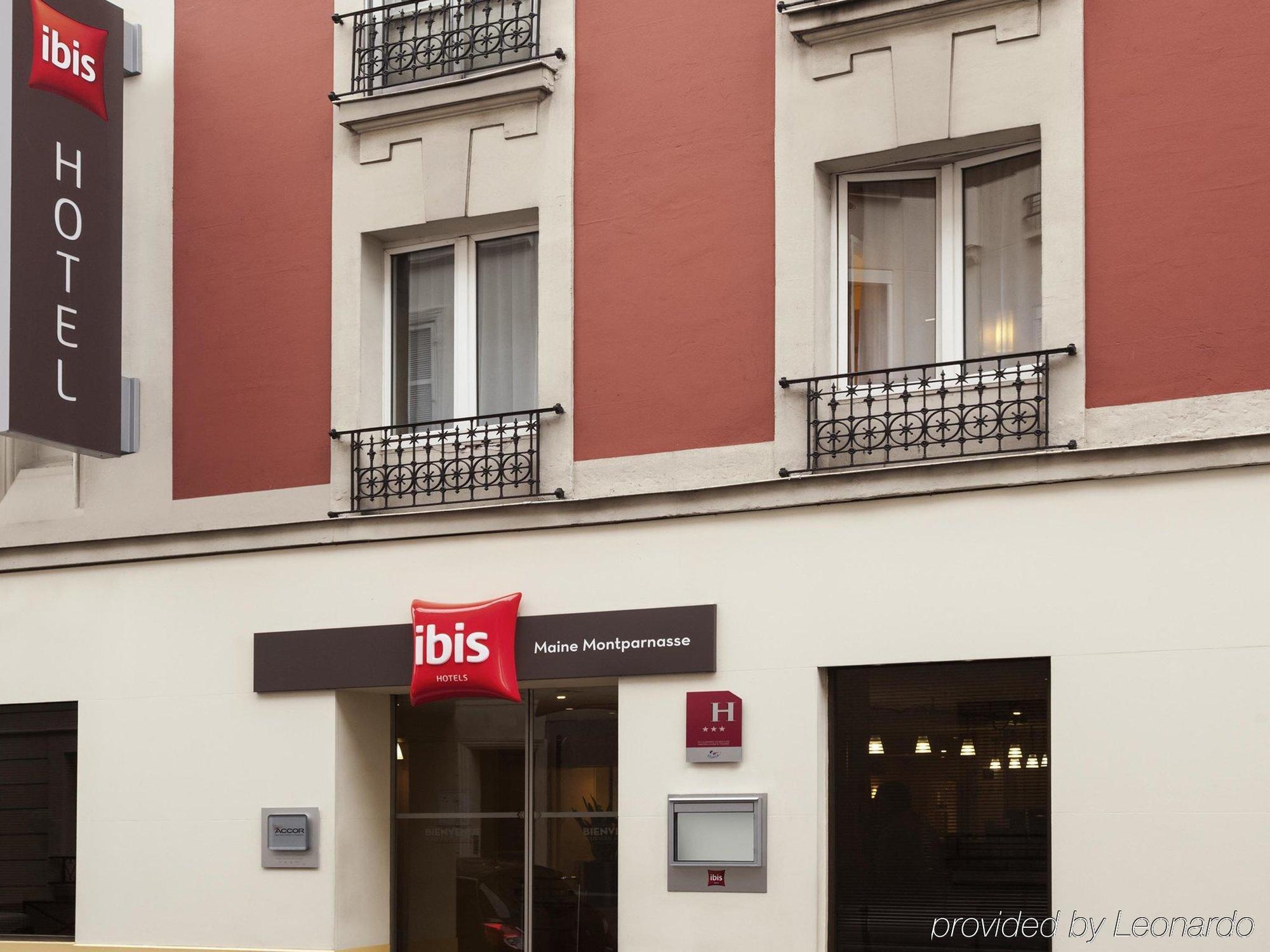 Ibis Maine Montparnasse Hotell Paris Exteriör bild